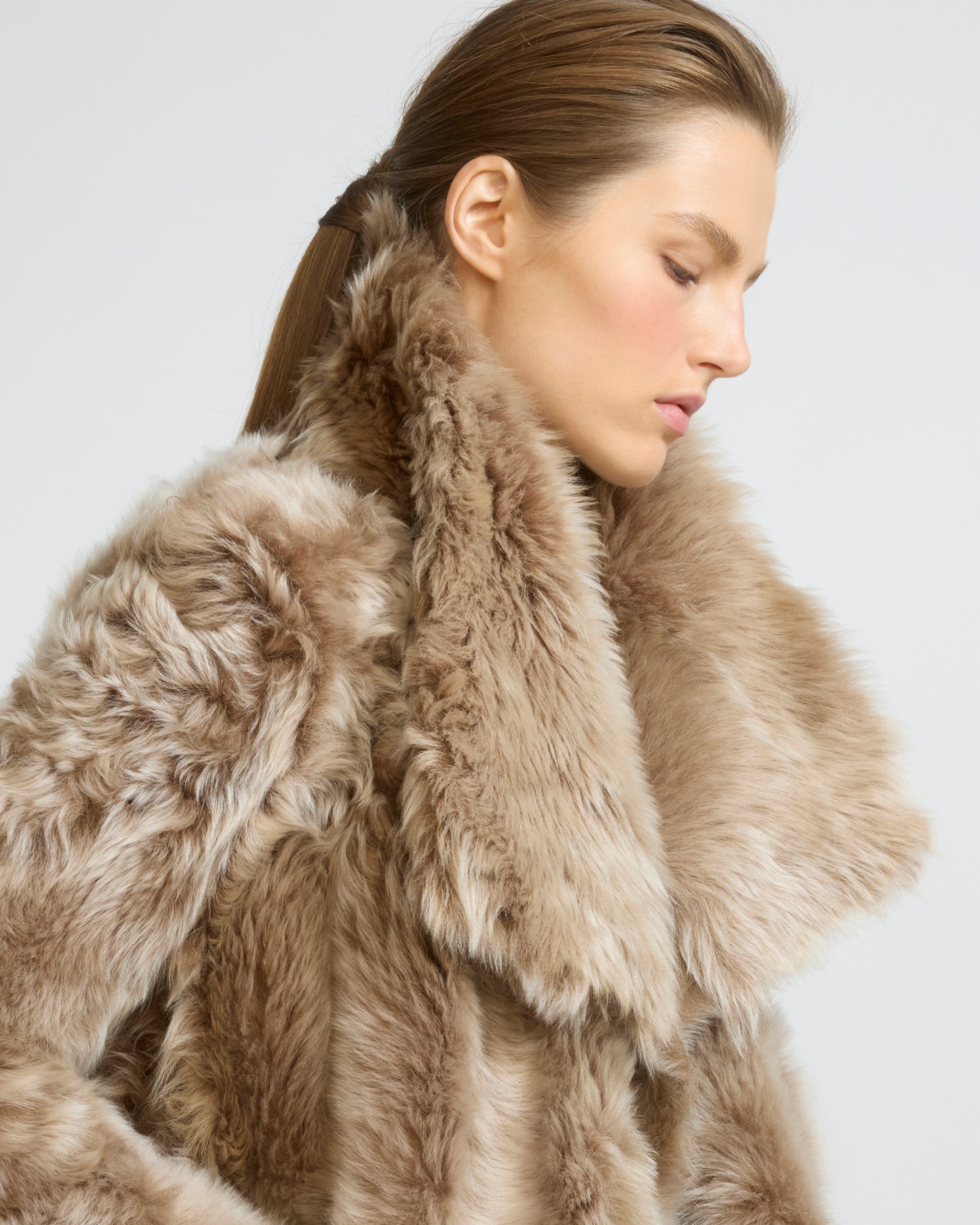 Short jacket in Toscana lambskin