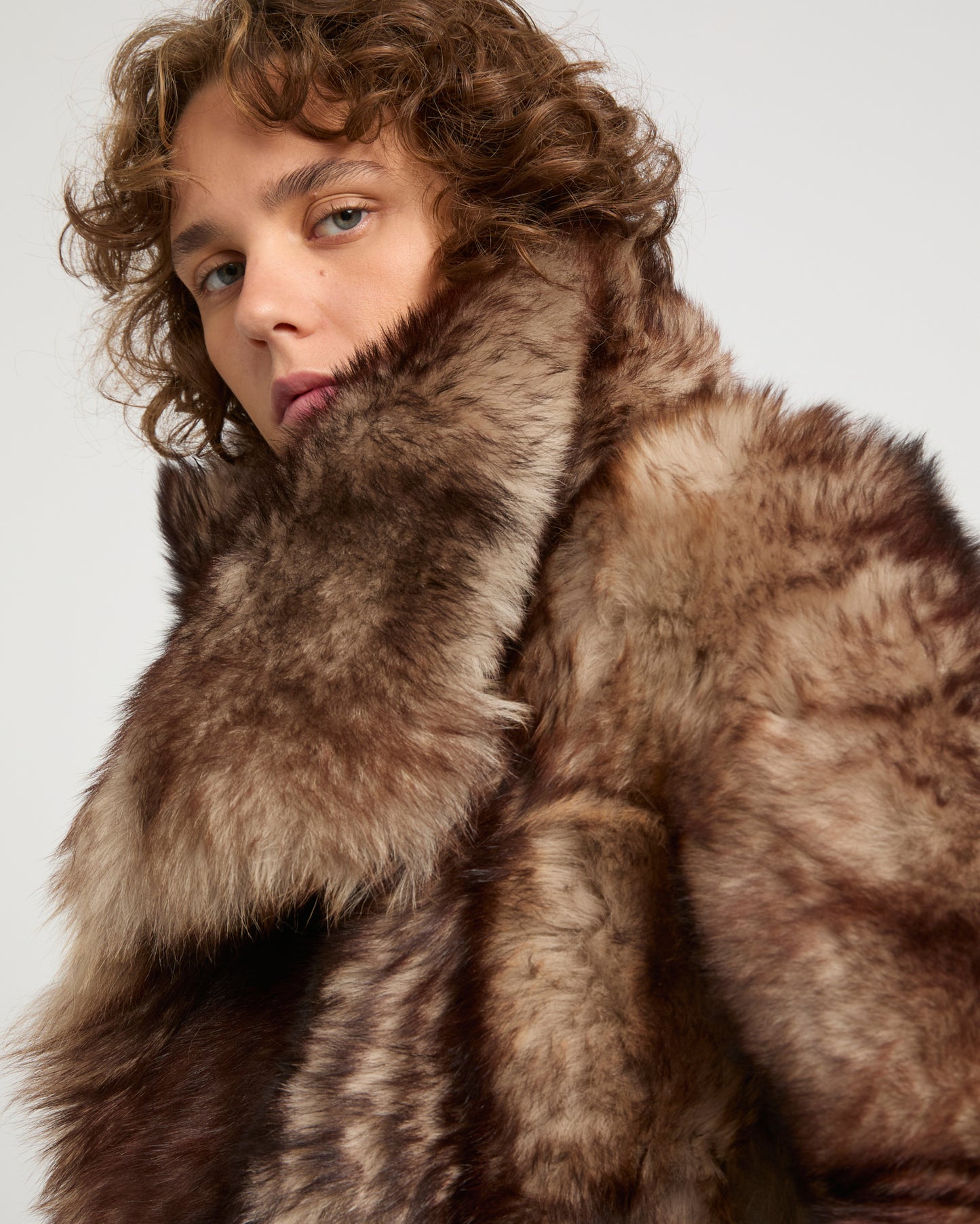 Short jacket in Toscana lambskin