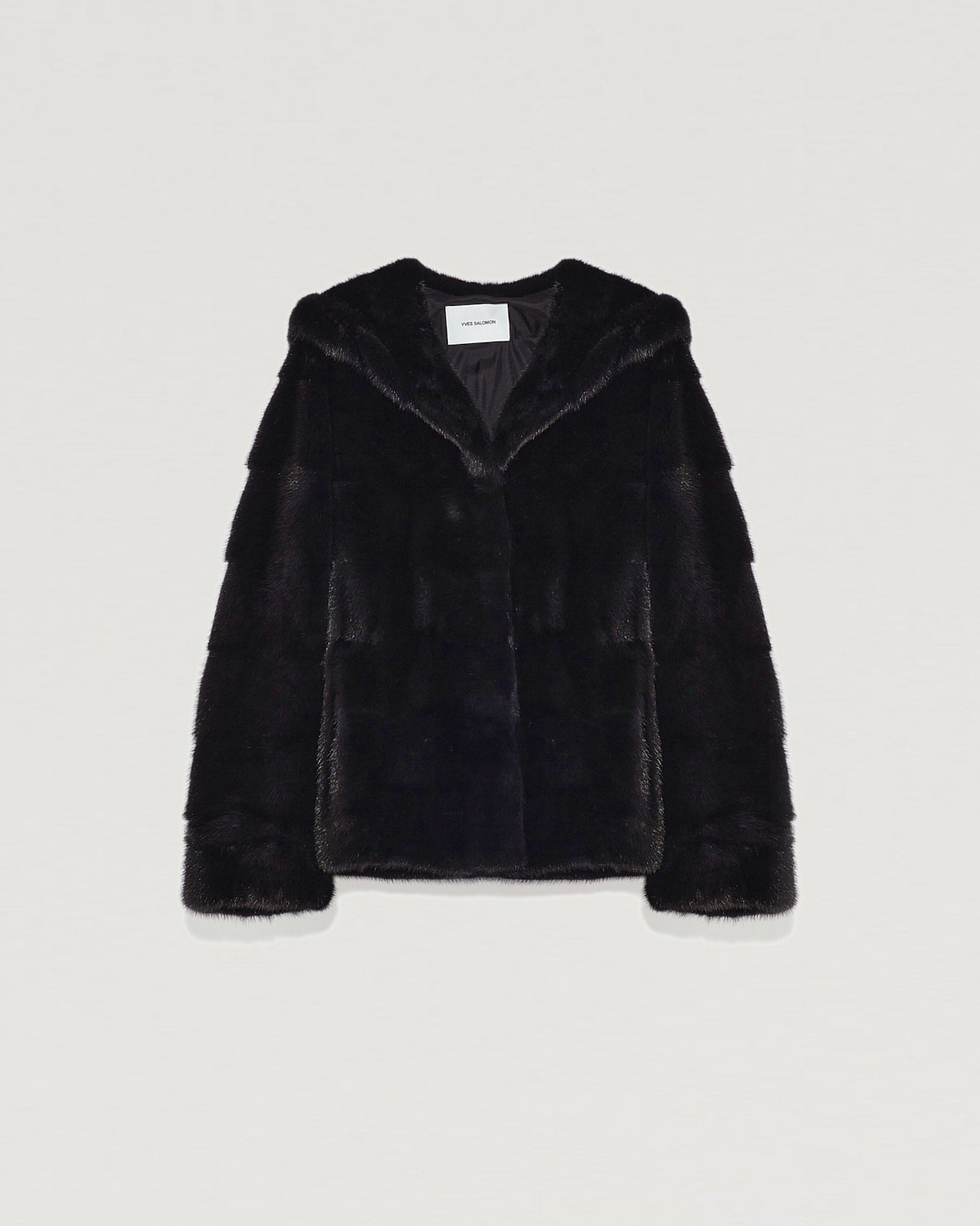 veste-courte-noir-8dyv91365vmlxc99 -Yves Salomon