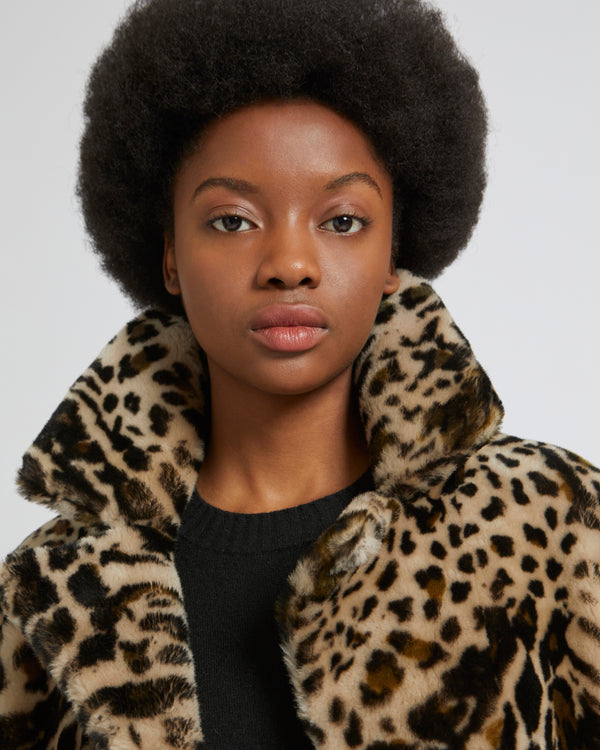 Manteau long en mérinos
