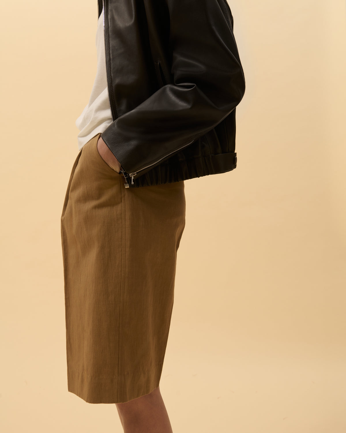Short en lin - Yves Salomon