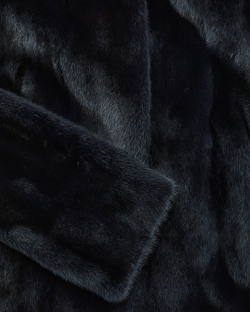 Veste courte en vison-Yves Salomon - Soldes d'hiver - Winter Sale