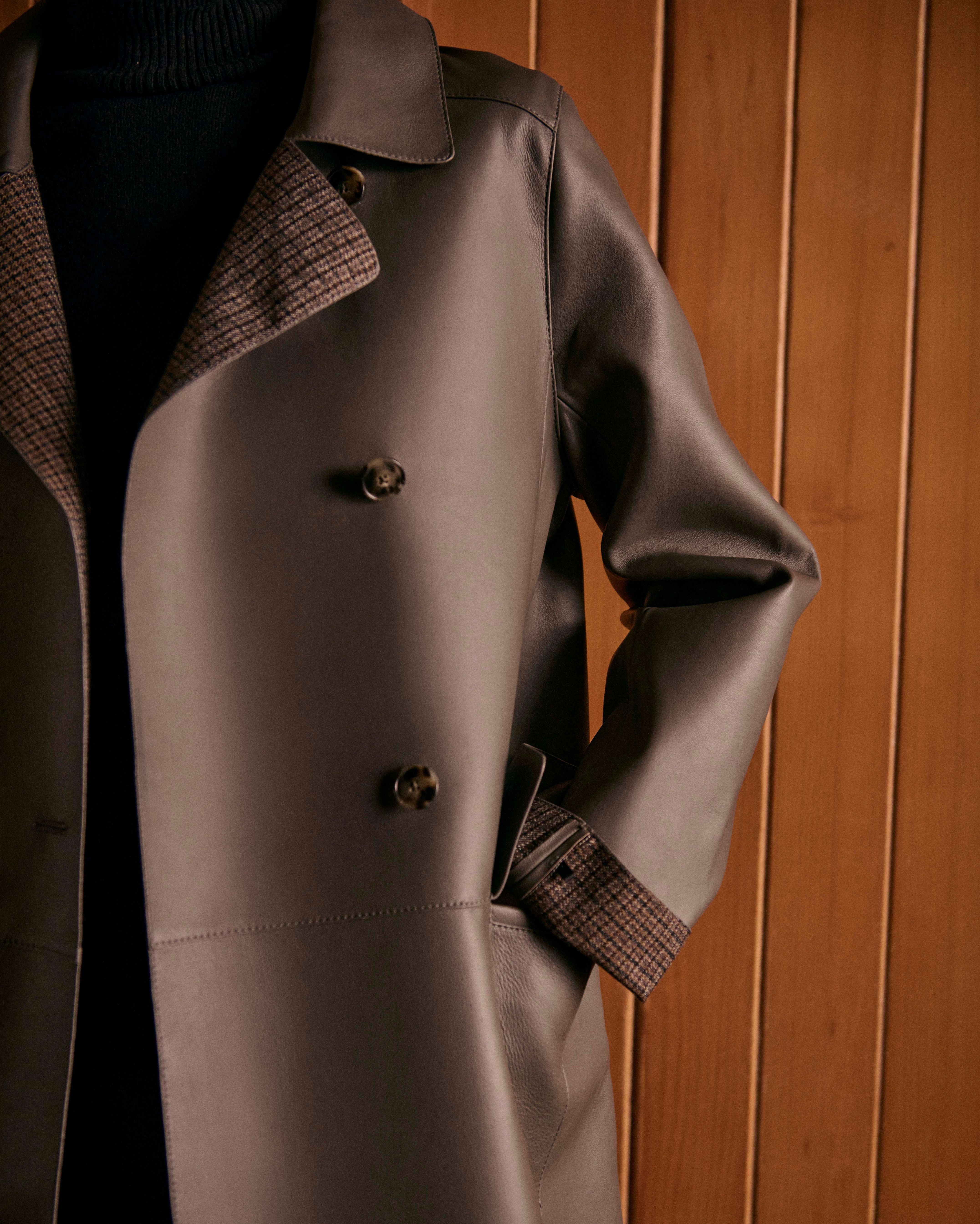 YVES SALOMON パープル　ファーショートコート The Fall Winter collection - Women | Yves Salomon – Yves