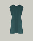Sleeveless stretch knit mini dress