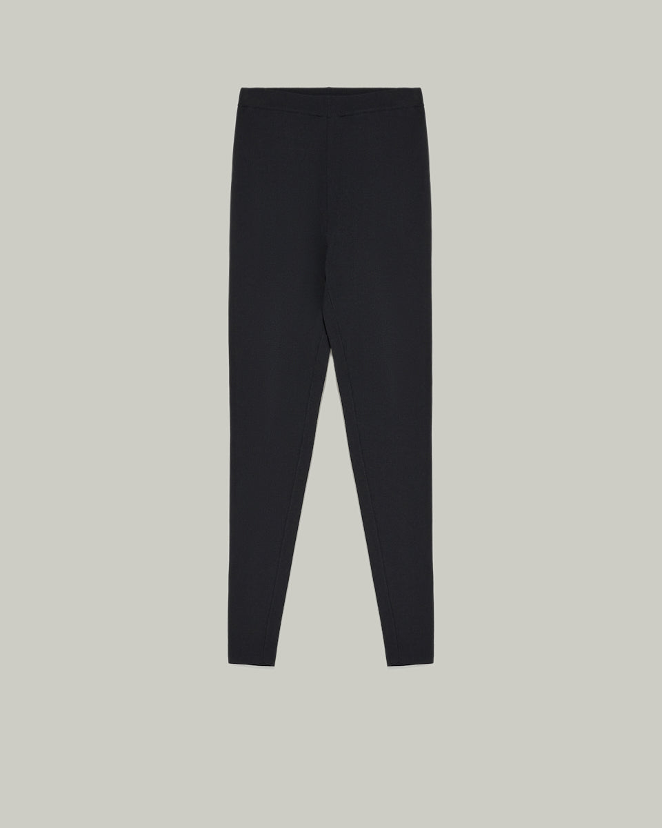 Stretch knit leggings