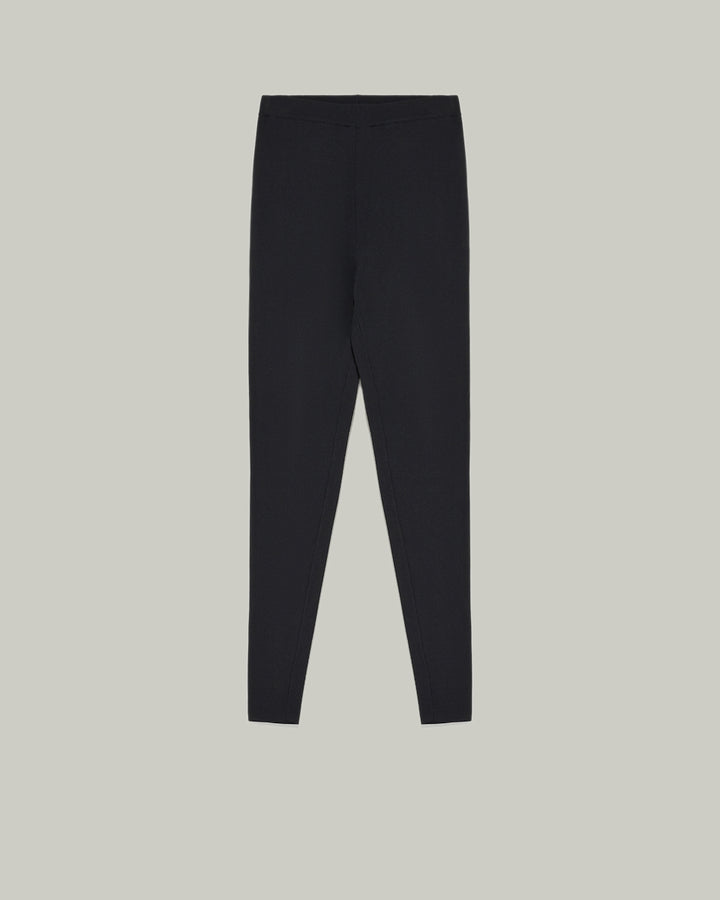 Stretch knit leggings