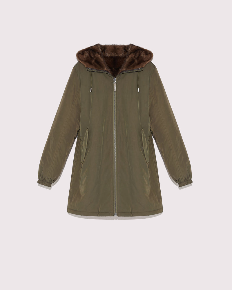 reversible mink coat